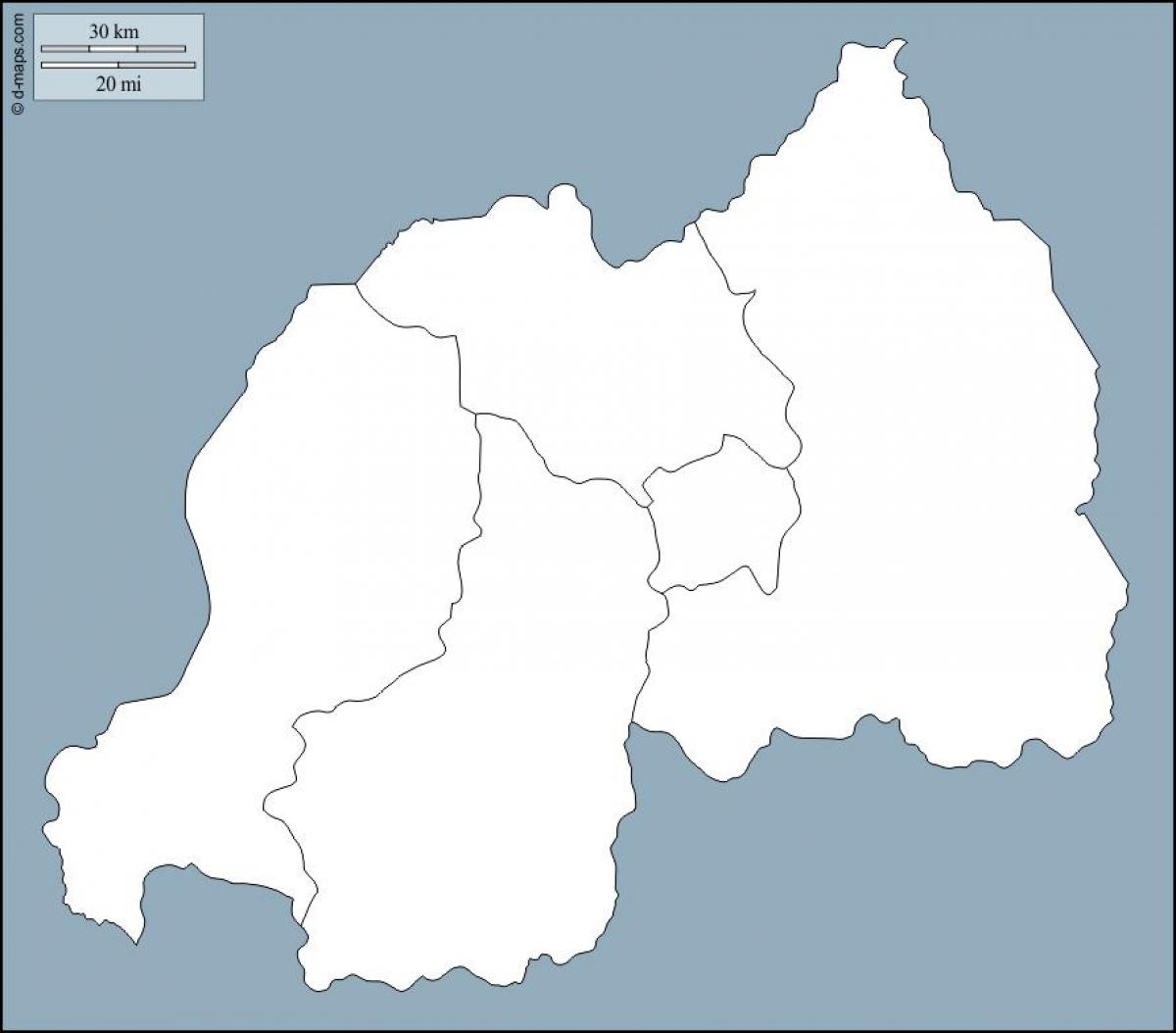 Руанда карте план